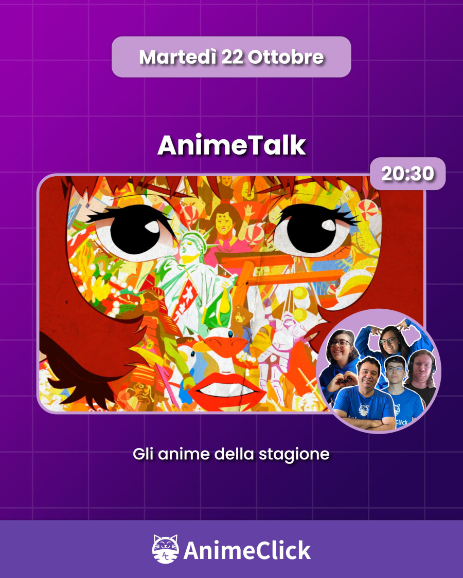 AnimeClick su Twitch: programma dal 15 al 21 ottobre AnimeClick su Twitch: programma dal 15 al 21 ottobre